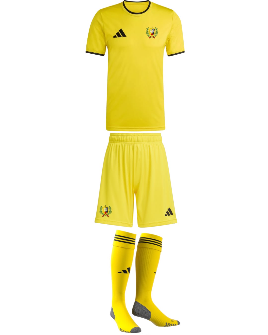 Equipamento Treino Amarelo